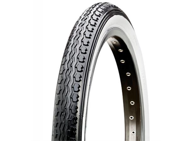 CST 20" x 1.75 Dekk Standard Hvit 47-406mm, m/hvit side 